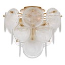 Loft Industry Modern - Shine Discs Chandelier V3  Top